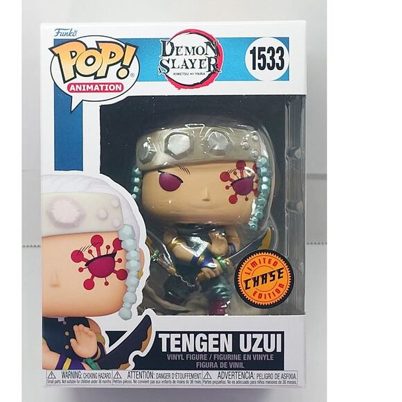 TENGEN UZUI #1533 Chase funko pop Demon Slayer Mint Animation Figure New